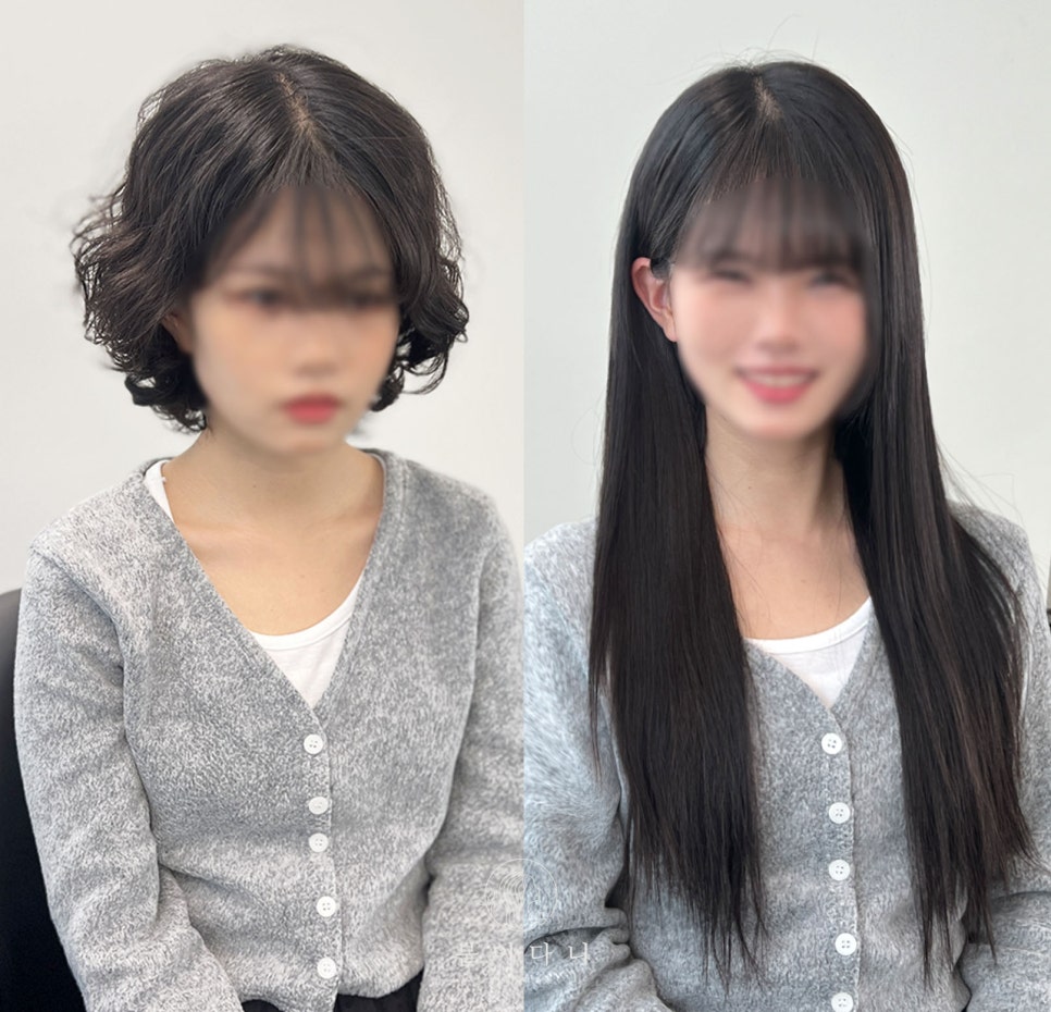붙임머리 이미지