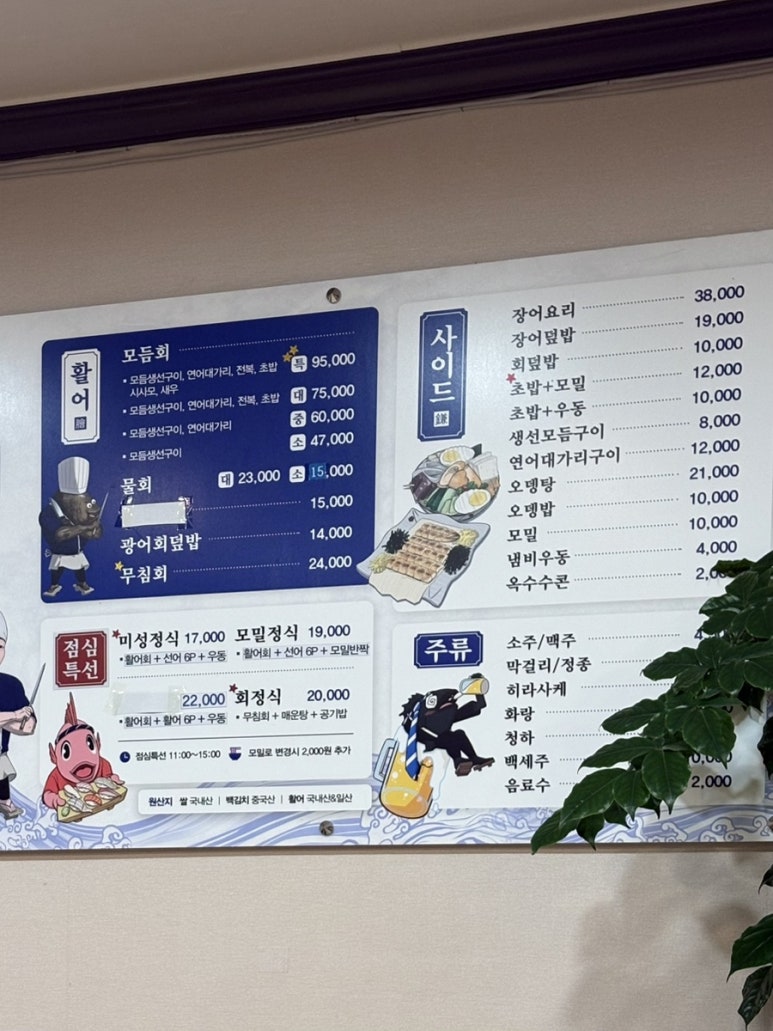 선어무침회 이미지