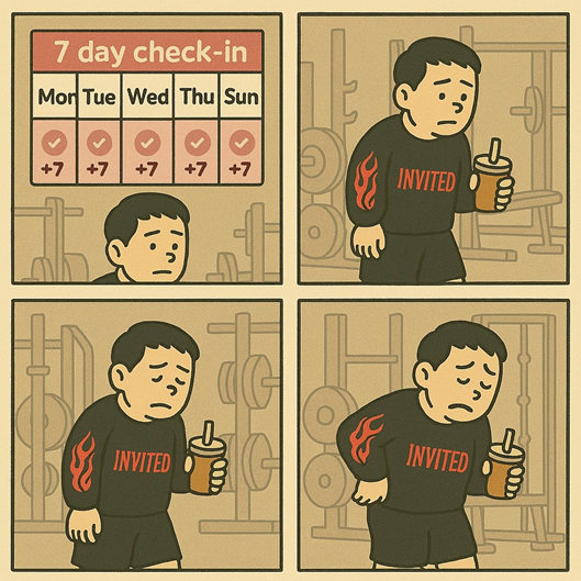 근육돼짐 이미지