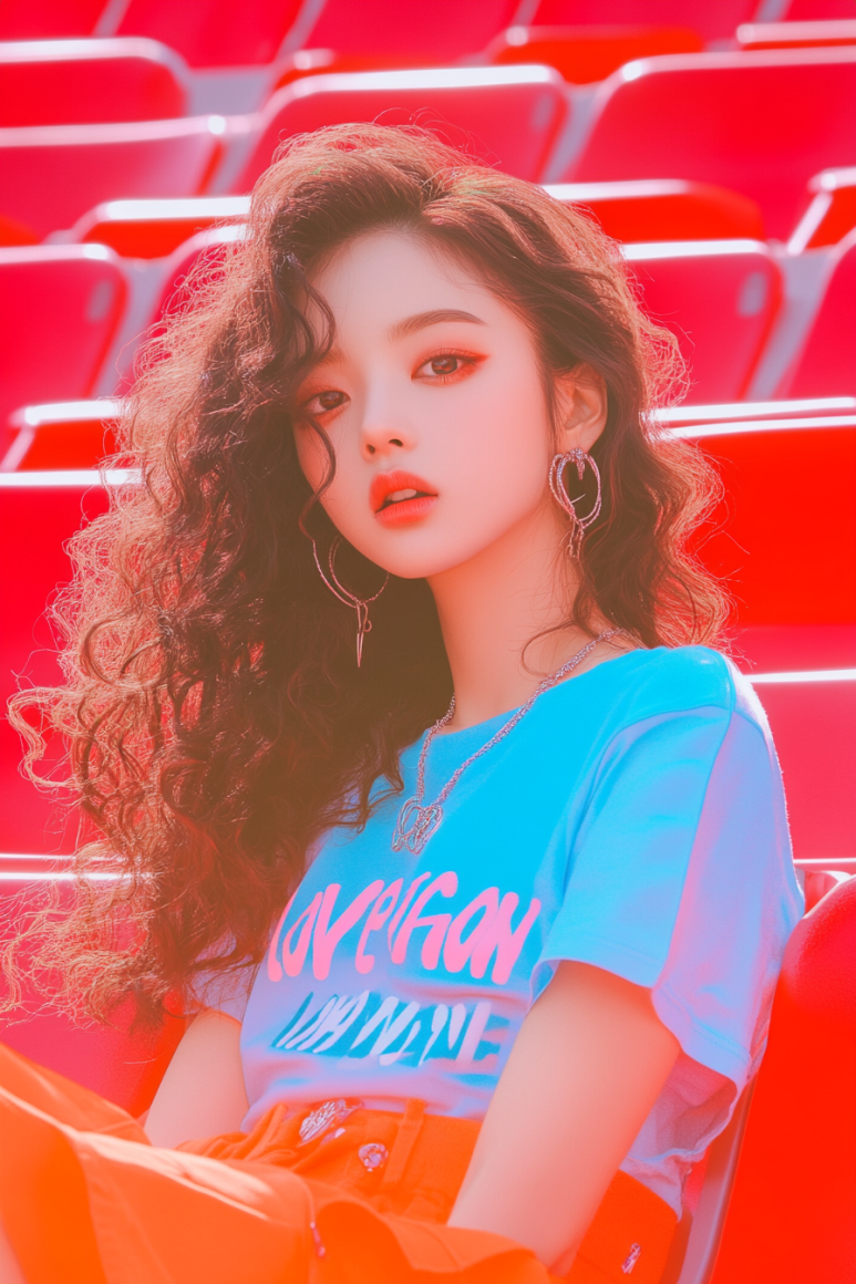 예쁜머리 예쁜얼굴 이미지