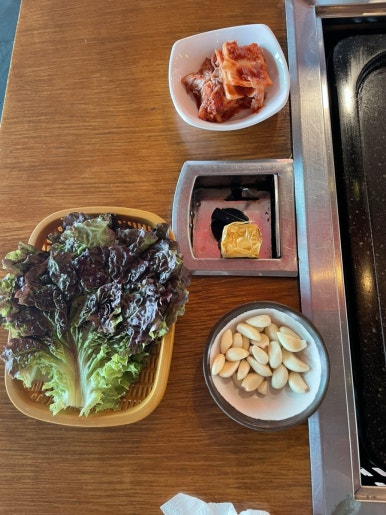 풍경돌판구이 이미지