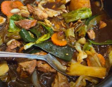 고수찜닭 이미지