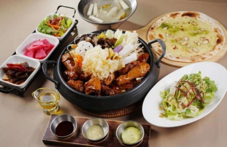 고수찜닭 이미지