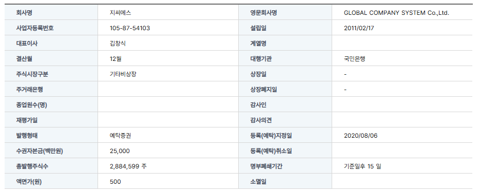 지씨에스 이미지