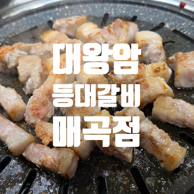 대왕암등대갈비 이미지