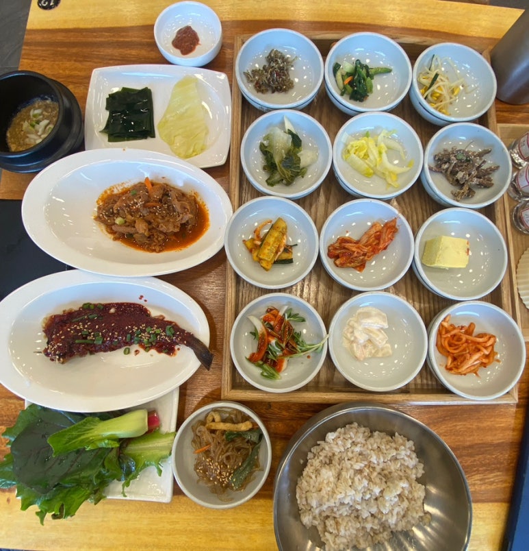 홍이 보리밥 이미지