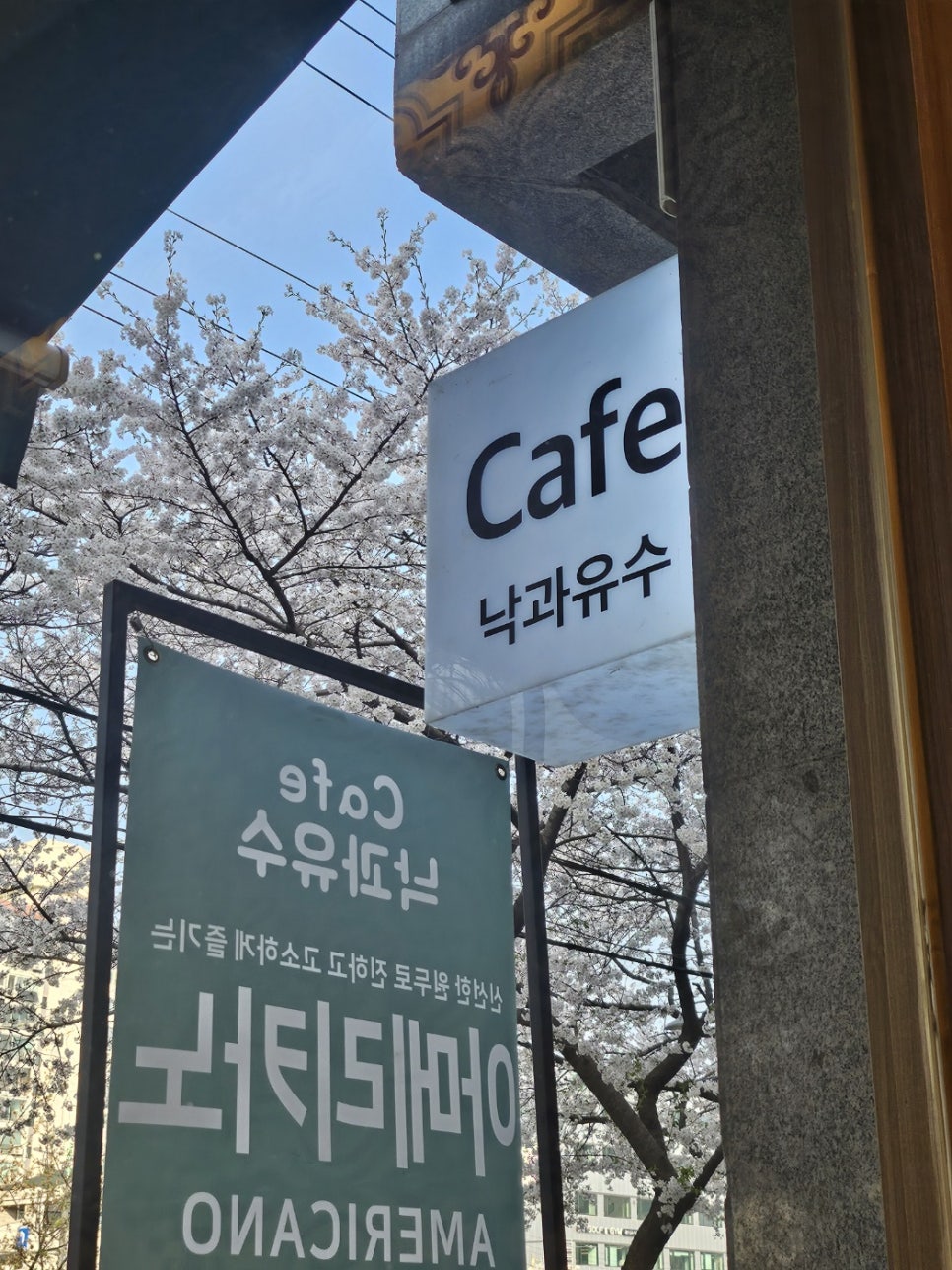 낙과유수 이미지
