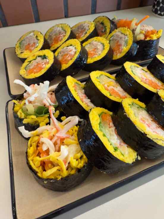 아름다운 김밥 이미지
