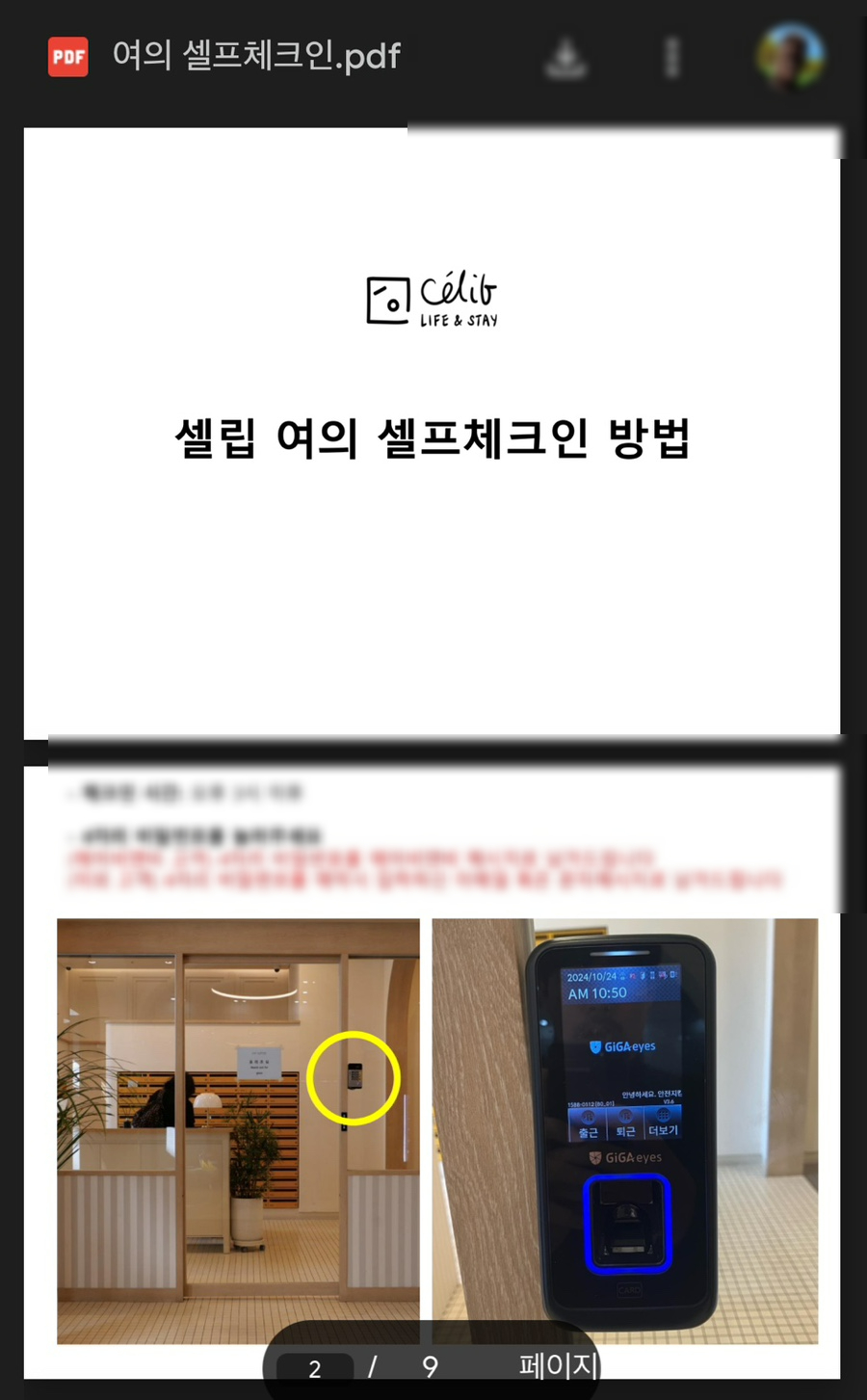 셀립여의 이미지