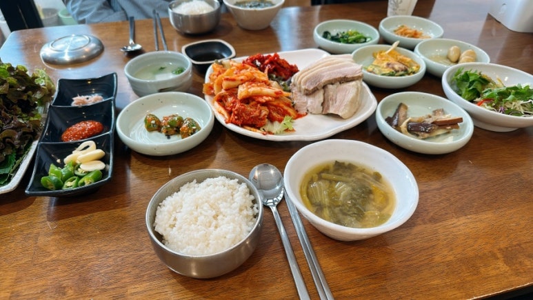 미포한방보쌈정식 이미지