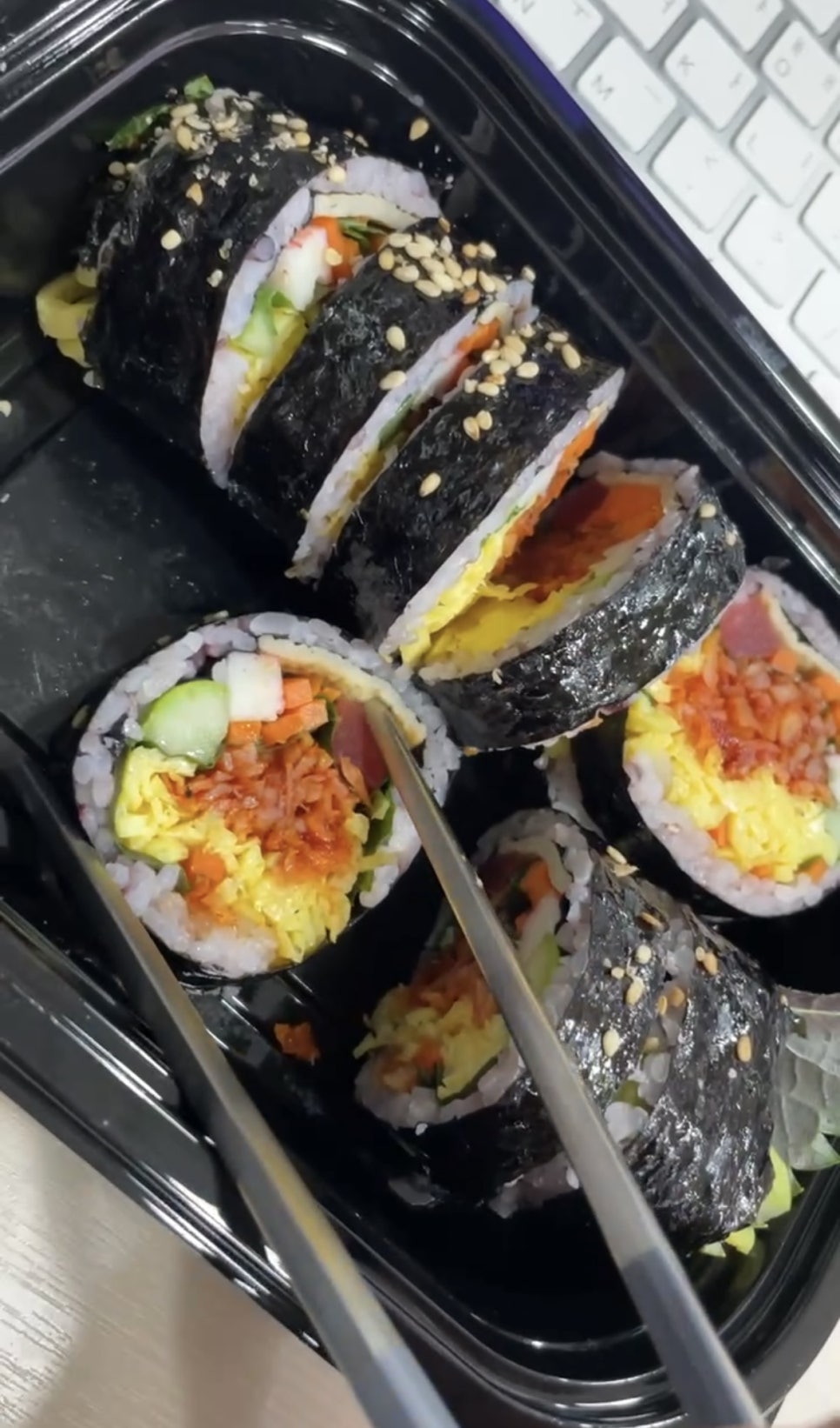오늘의;초록김밥 이미지