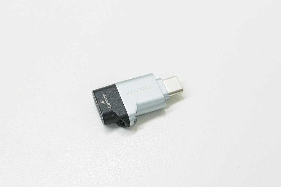 소니 A7C2를 위한 카메라 카드리더기 "베이직기어 USB-C OTG 마이크로 SD 카드리더기" 리뷰 이미지 9