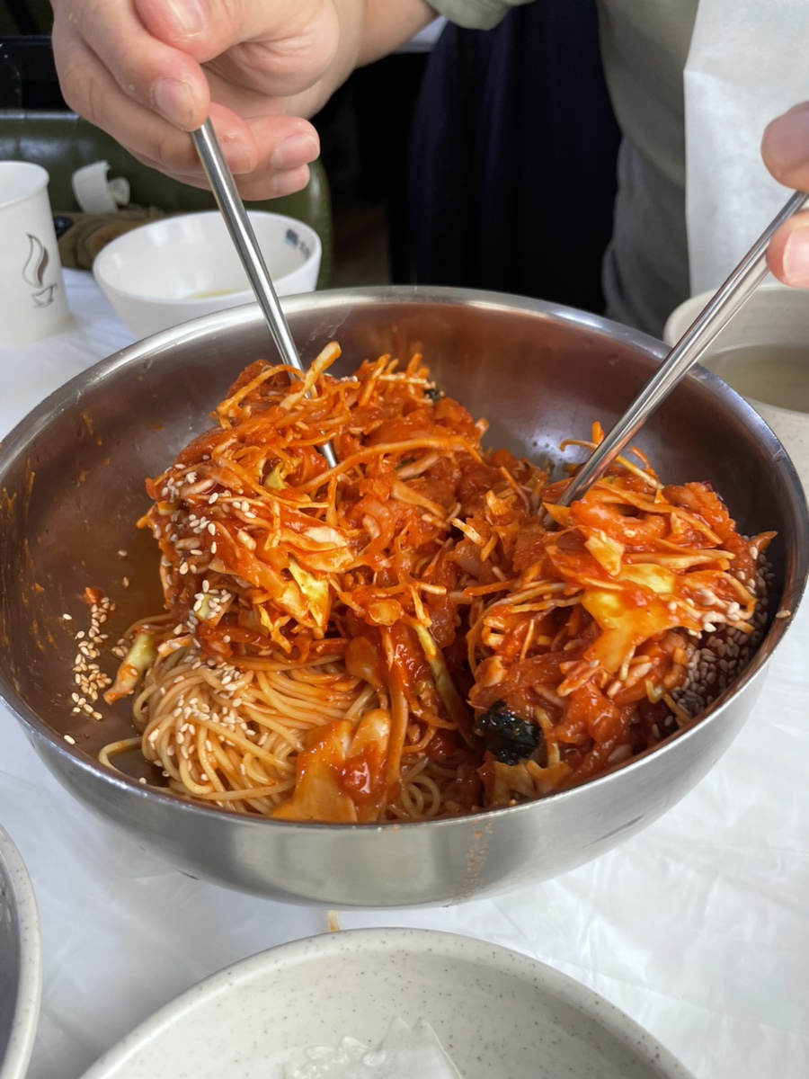 산더미회무침 이미지