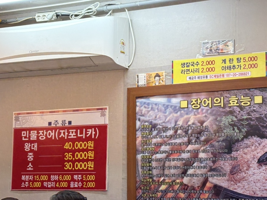 혜성풍천장어 이미지
