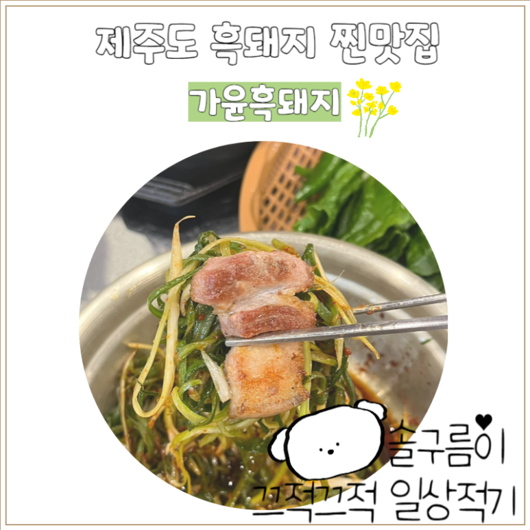 가윤흑돼지 이미지