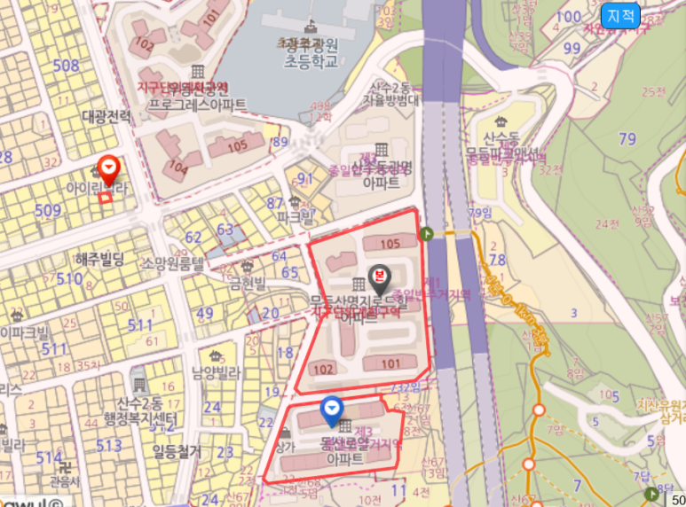 광주장원초등학교 이미지