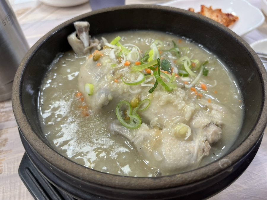 벌집녹두삼계탕 이미지