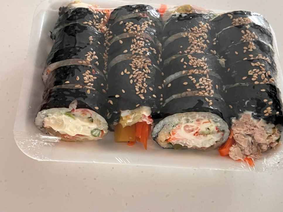 엑소김밥 이미지
