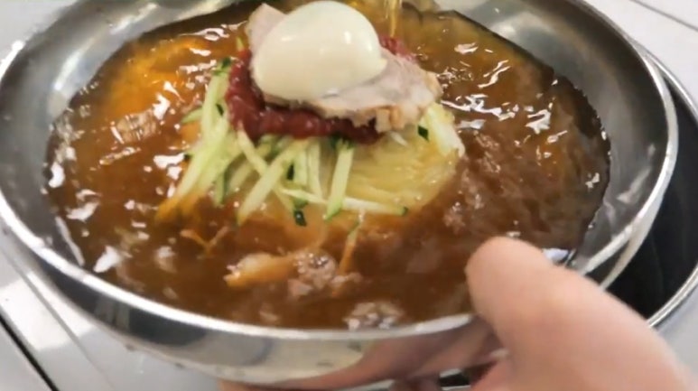 장사밀면 이미지