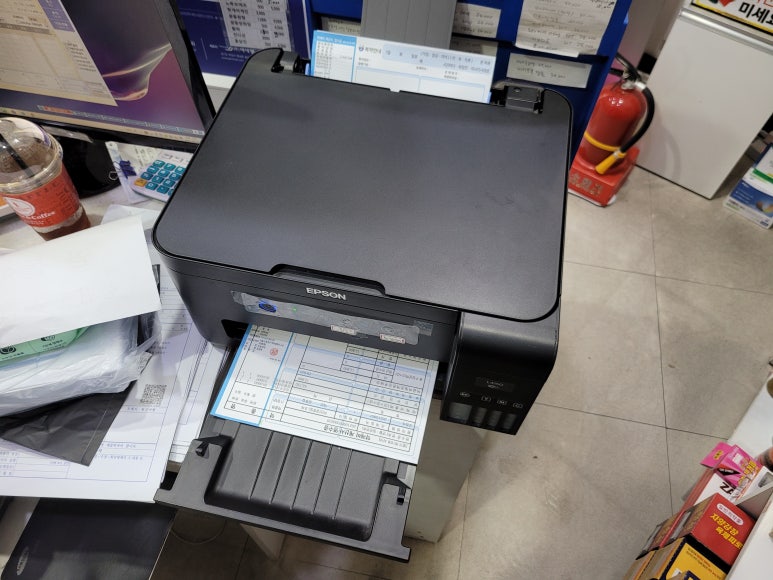 엡손 L4150 정품 프린터 복합기 유지보수상자/패드 폐잉크통 교체 출장 수리 : 네이버 블로그