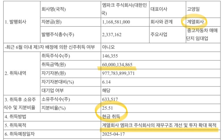 동화엠파크(주) 이미지