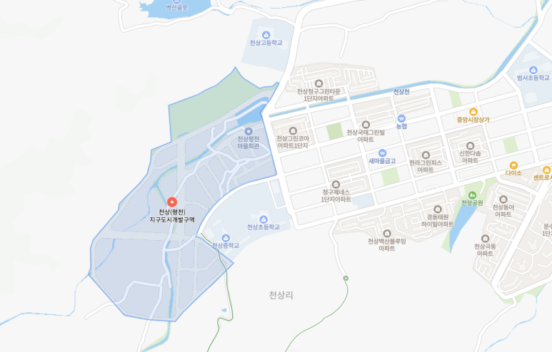 천상도시개발 이미지