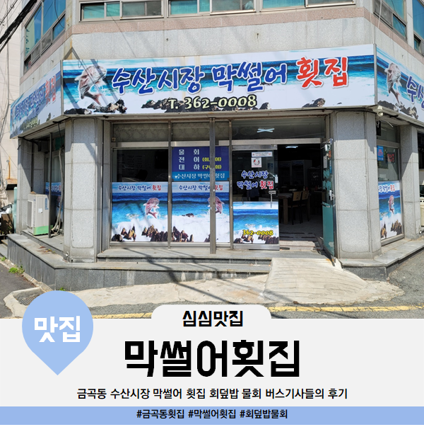 수산시장막썰어횟집 이미지