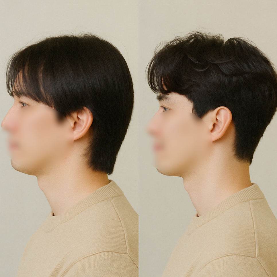 남자 미용실 이미지