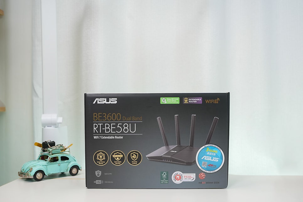 ASUS RT-BE58U 유무선 공유기추천 "Wi-Fi 7 듀얼밴드 게이밍 공유기의 설치 후기 " 이미지 4