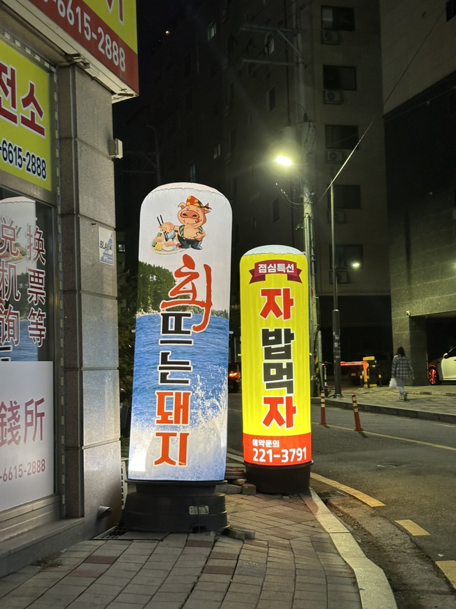 회뜨는돼지 이미지