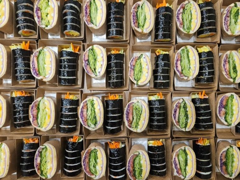 김밥엔토스트까페 이미지