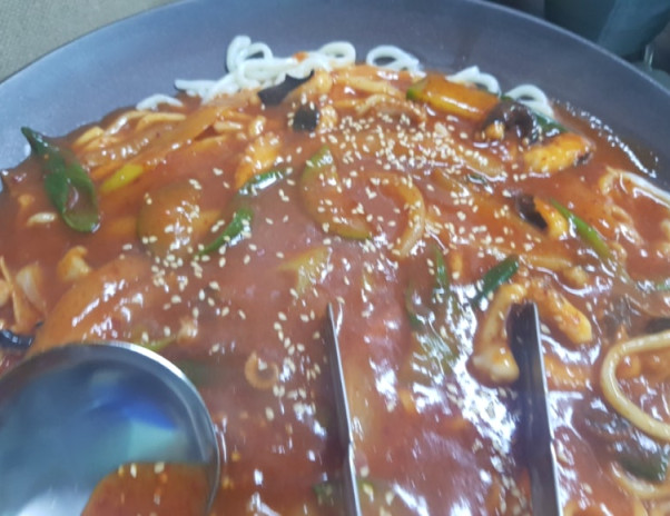 대천해물 면 낙지 칼국수 이미지
