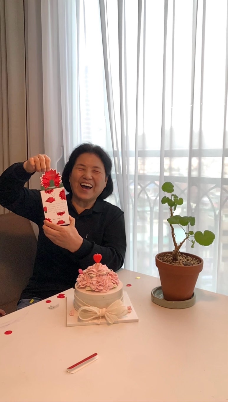 눈설레떡케이크 이미지