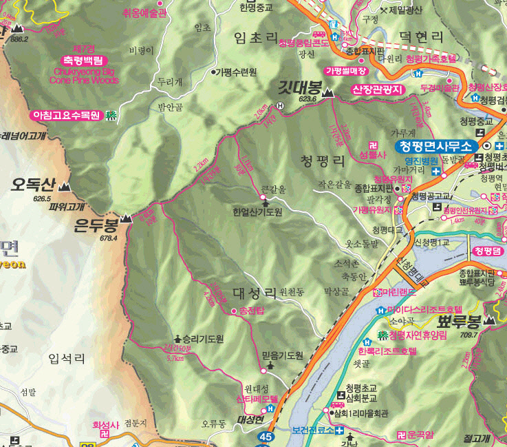 깃대봉 이미지