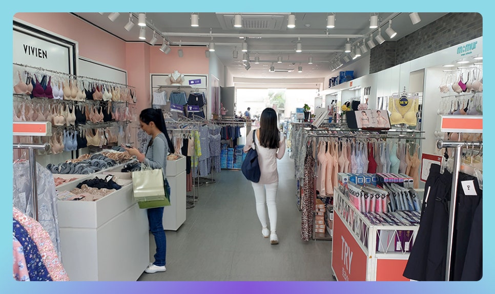 속옷전문매장 이미지
