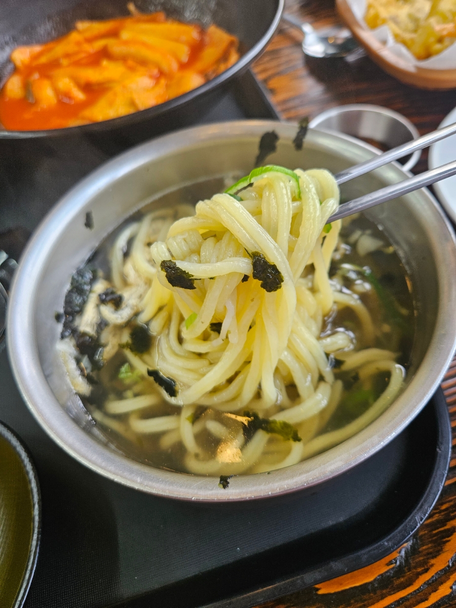 신선미미사리우동 이미지