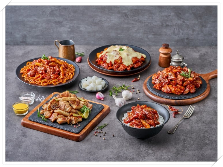 바베큐치킨 이미지