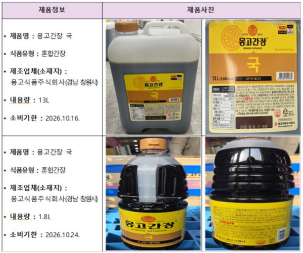 몽고식품주식회사 이미지