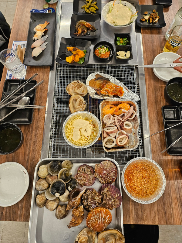 바다회조개구이 이미지