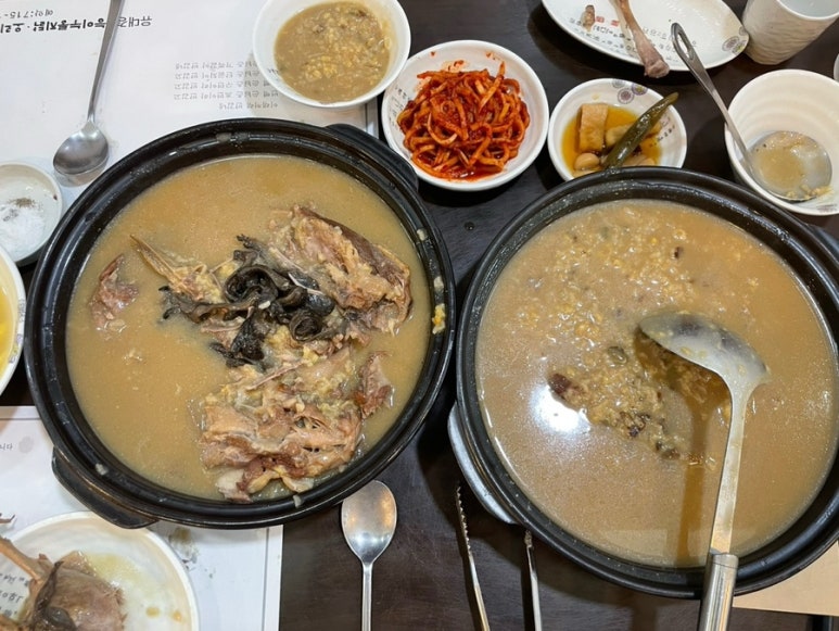 유대경능이누룽지닭오리백숙 이미지