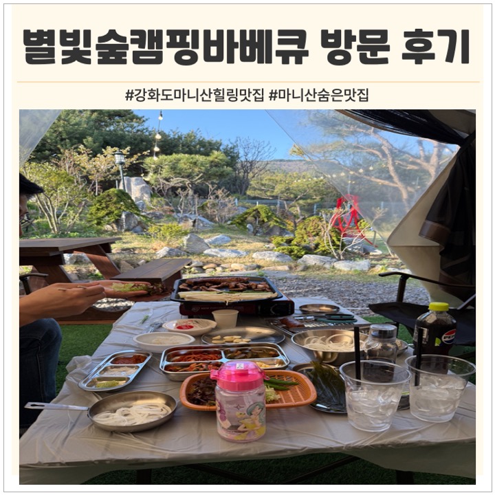 별빛숲캠핑바베큐 이미지