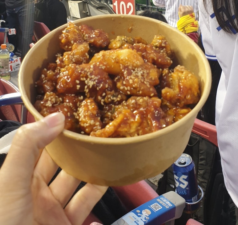 깻잎닭강정 이미지