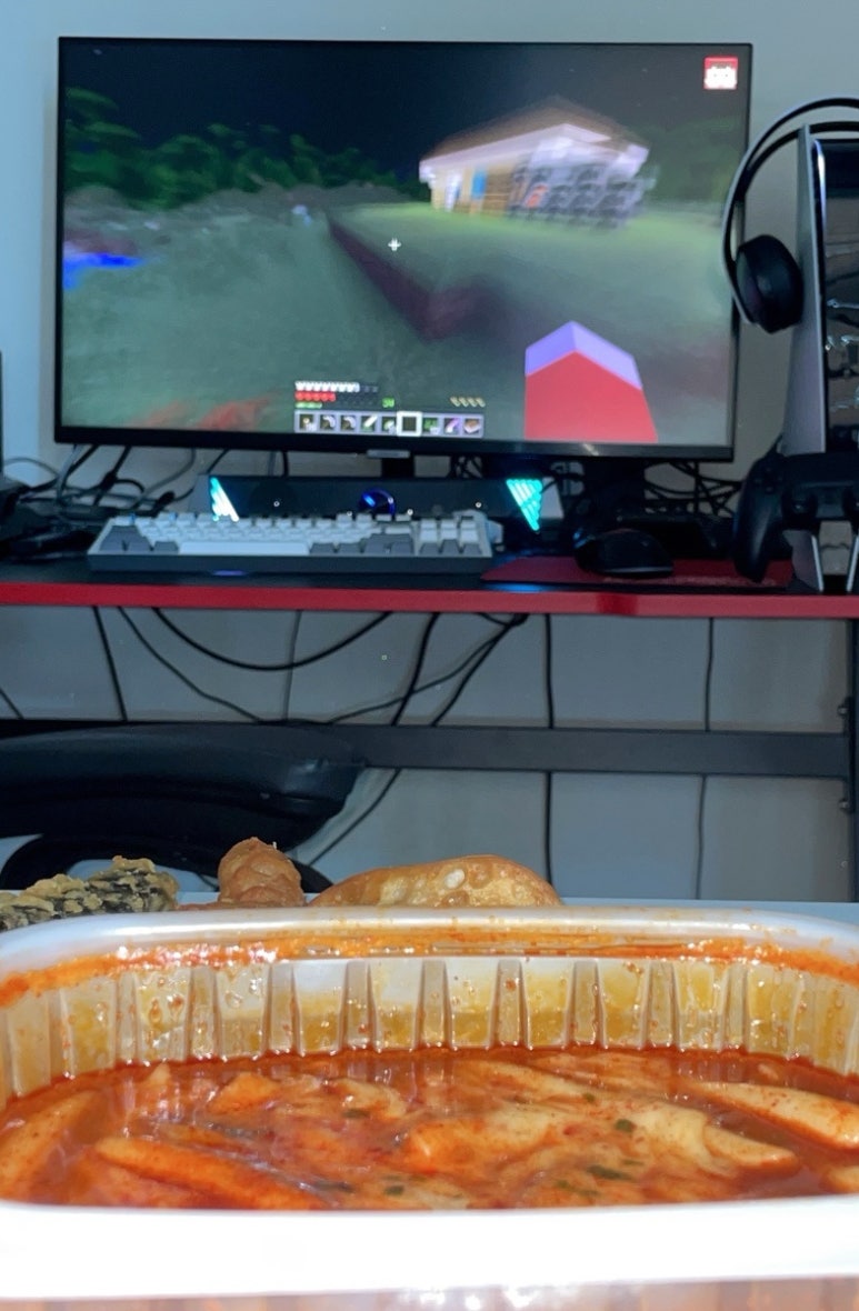 뽁떡떡볶이 이미지
