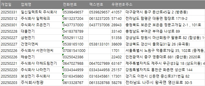 청광전기 이미지