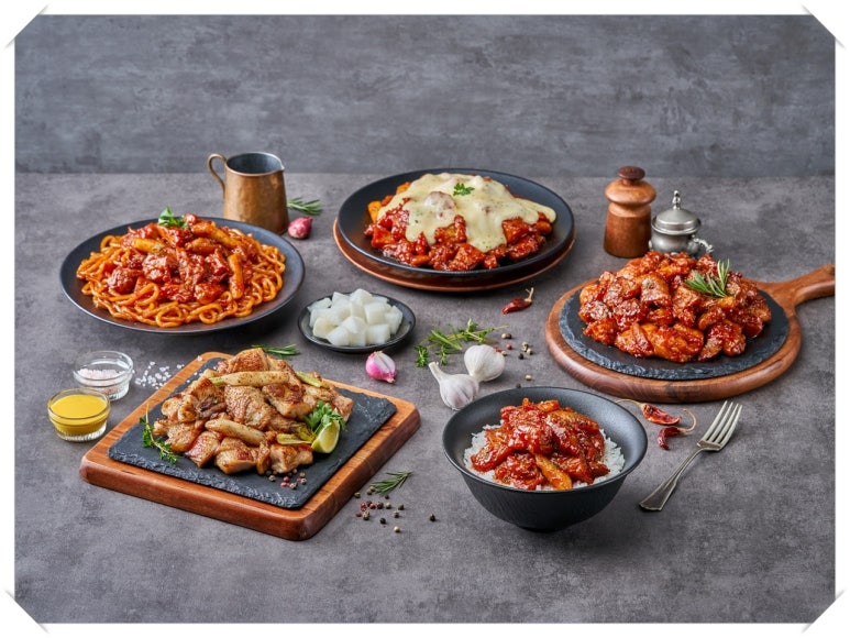 바베큐치킨 이미지