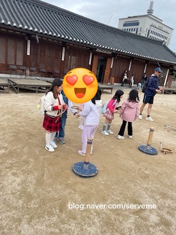 배나무꽃 캠핑장 이미지