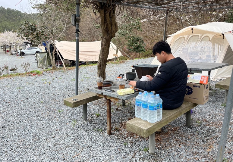 구름포해변캠핑장 이미지