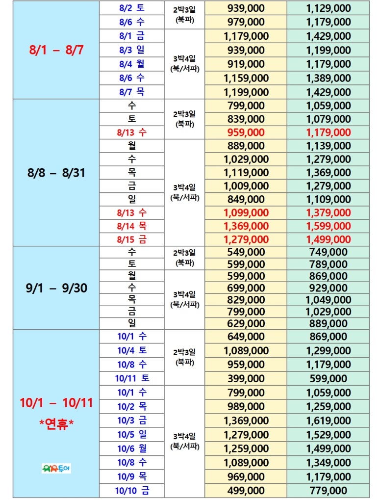 정투어여행사 이미지