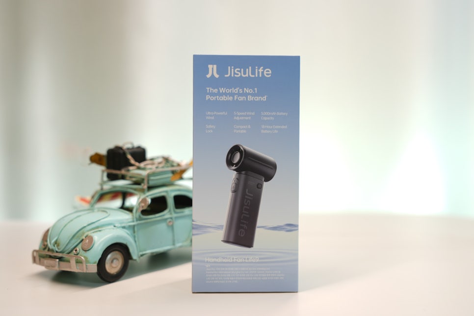 글로벌 NO.1 휴대용 선풍기 추천, 무선으로 즐기는 손풍기 JISULIFE(지수라이프) JHandheld Fan Life9 이미지 3