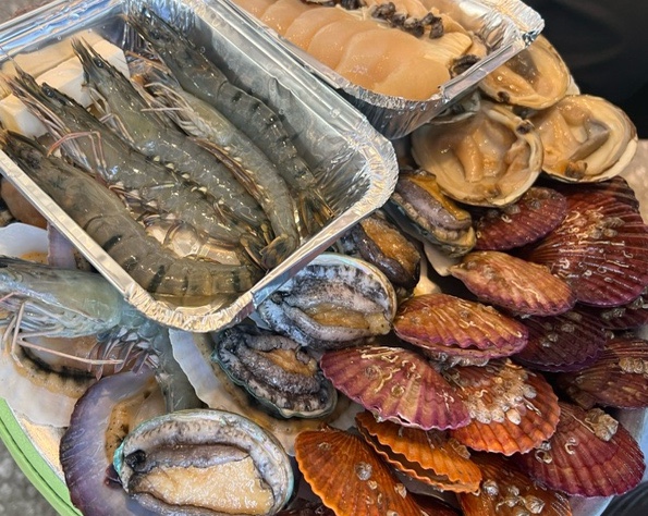 송도 통큰 조개 이미지